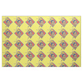 Westerne Rodeo Cowboy Bull Riding Stof (Fat Quarter)