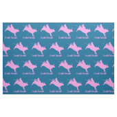 Westerne Rodeo Cowboy Bull Riding Stof (Fat Quarter)