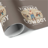 Westerne Rodeo  Cowboy Cadeaupapier (Rol Hoek)