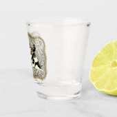 Westerne rodeo Cowboy Calf Roping Belt Sluiting Shot Glas (Rechts)