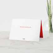 Westerne Rodeo Cowboy Calf Roping Plaid Feestdagen Kaart (Achterkant)