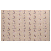 Westerne Rodeo Cowboy Calf Roping Print Stof (Fat Quarter)