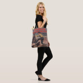 Westerne Rodeo Cowboy Calf Roping Rodeo Romance Tote Bag (Op model)