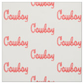 Westerne Rodeo Cowboy-cowboytekst Stof (Swatch)