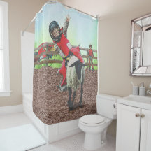 Westerne Rodeo Cowboy Cowgirl Mutton Busting