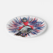 Westerne Rodeo Cowboy Cowgirl Mutton Busting Papieren Bordje (Gekanteld)