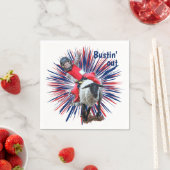 Westerne Rodeo Cowboy Cowgirl Mutton Busting Servet (Insitu)