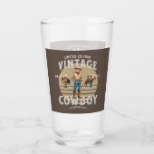 Westerne Rodeo  Cowboy Glas (Voorkant)