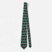 Westerne Rodeo Cowboy Roping Necktie Stropdas (Voorkant)