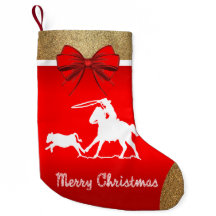 Westerne Rodeo Cowboy Roping Red