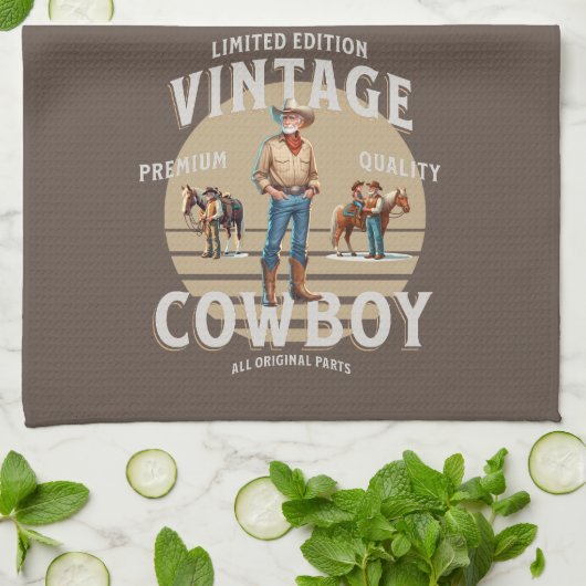 Westerne Rodeo  Cowboy Theedoek (Gevouwen)