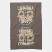 Westerne Rodeo  Cowboy Theedoek (Verticaal)