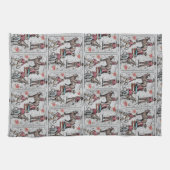 Westerne Rodeo Cowboys Roping  Theedoek (Horizontaal)