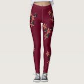 Westerne Rodeo Cowgirl Barrel Racing Leggings (Voorkant)