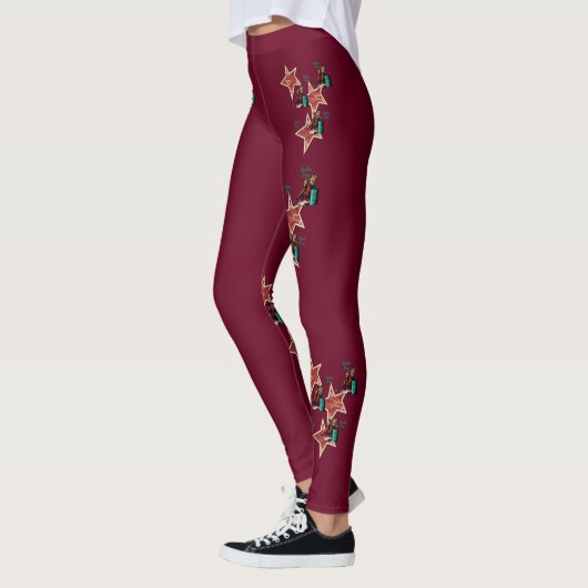 Westerne Rodeo Cowgirl Barrel Racing Leggings (Links)
