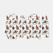 Westerne Rodeo Cowgirl op paarden Bedankdoosjes (Uitgevouwen)