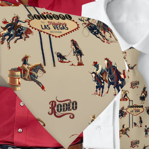 Westerne Rodeo Evenementen Las Vegas Cowboys Cowgi Stropdas