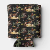  Westerne Rodeo Events Cowboy Cowgirl Blikjeskoeler (Achterkant)