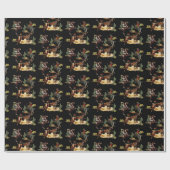  Westerne Rodeo Events Cowboy Cowgirl Cadeaupapier (Vlak)