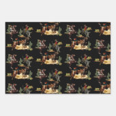  Westerne Rodeo Events Cowboy Cowgirl Inpakpapier Vel (Voorkant)