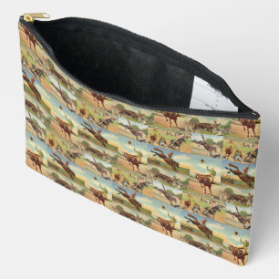  Westerne Rodeo Events Cowboys Horses Bulls Etui