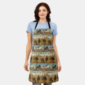  Westerne Rodeo Events Cowboys Horses Bulls Schort (Gedragen)