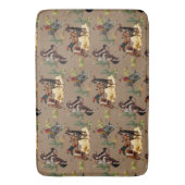  Westerne Rodeo Events Cowgirl Cowboy Badmat (Voorkant Verticaal)