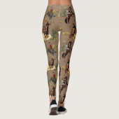 Westerne Rodeo Events Cowgirl Cowboy Leggings (Achterkant)