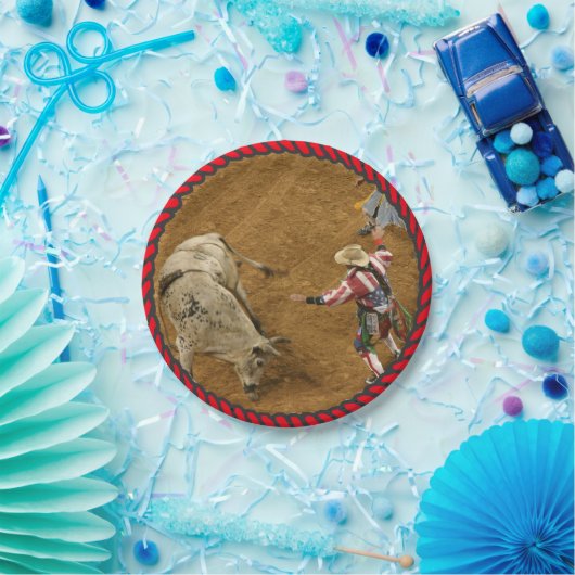 Westerne Rodeo Party Paper Borden Papieren Bordje (Feest)