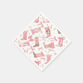 Westerne Rodeo Rodeo Laarzen met Bogen Vrijgezelle Servet (Hoek)