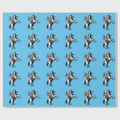 Westerne Rodeo Southern Ranch Cowboy te paard Cadeaupapier (Vlak)