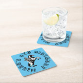 Westerne Rodeo Southern Ranch Cowboy te paard Kartonnen Onderzetters (Insitu)