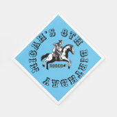 Westerne Rodeo Southern Ranch Cowboy te paard Servet (Hoek)