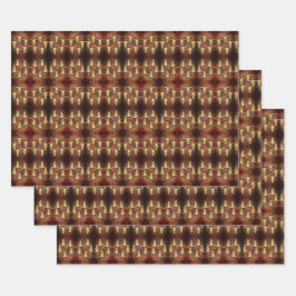 Westerne Roestbollen Stullenstijl voor land Inpakpapier Vel