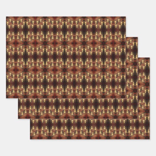 Westerne Roestbollen Stullenstijl voor land Inpakpapier Vel (Set)