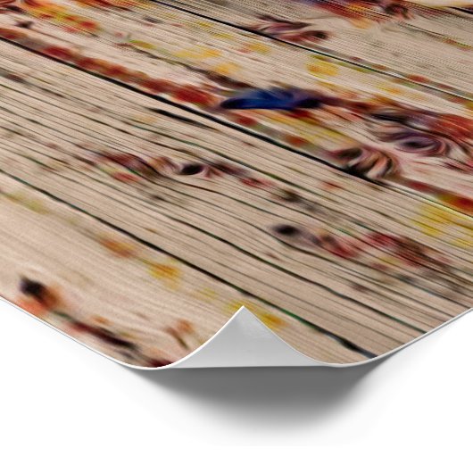 Westerne  roeststip poster (Hoek)