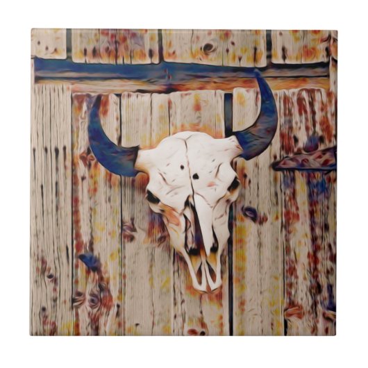 Westerne  roeststip tegeltje (Voorkant)