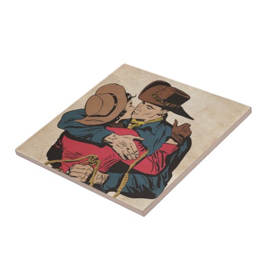 Westerne Romance Tegeltje (Zijkant)