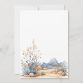 Westerne Round 'Em Up Boys Cowboy Verjaardagsfeest Kaart (Achterkant)