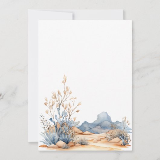 Westerne Round 'Em Up Boys Cowboy Verjaardagsfeest Kaart (Achterkant)