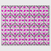 Westerne roze cowboy Boots an Petten Gift Wrapping Cadeaupapier (Vlak)