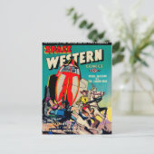 Westerne ruimtecombinaties briefkaart (Staand voorkant)