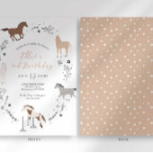 Westerne ruiteruitnodiging kaart