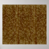 Westerne rundermerken poster (Voorkant)