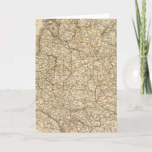 Westerne Rusland, Polen Feestdagen Kaart (Voorkant)