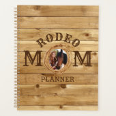 Westerne Rustic Rodeo Mam Foto Planner (Voorkant)