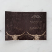 Westerne Rustic Wedding  sparen de Datum Aankondiging (Binnen)