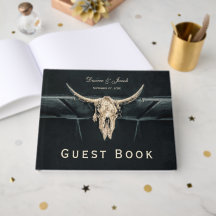 Westerne rustieke beige grijze Country Bull Skull