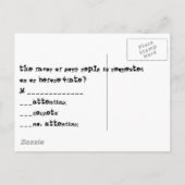 Westerne rustieke boerderij schuur Country Wedding Uitnodiging Briefkaart (Achterkant)