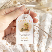 Westerne rustieke Boho Gender Neutraal Baby shower Cadeaulabel